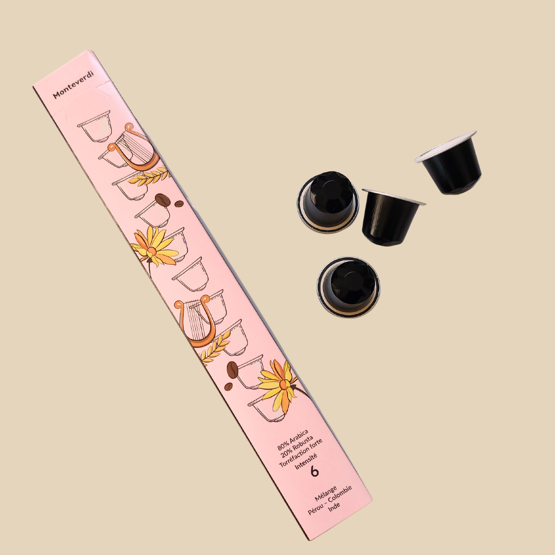 Café Monteverdi pour Nespresso * ALU