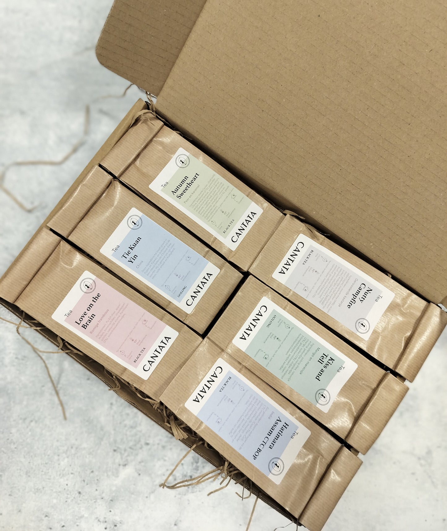 Pack découverte du thé noir et oolong