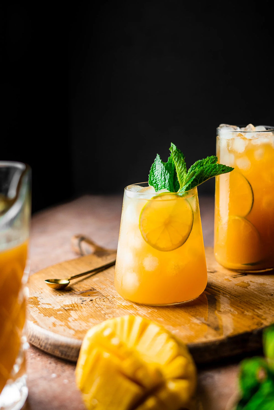 Mango Chilling Iced Tea Recept