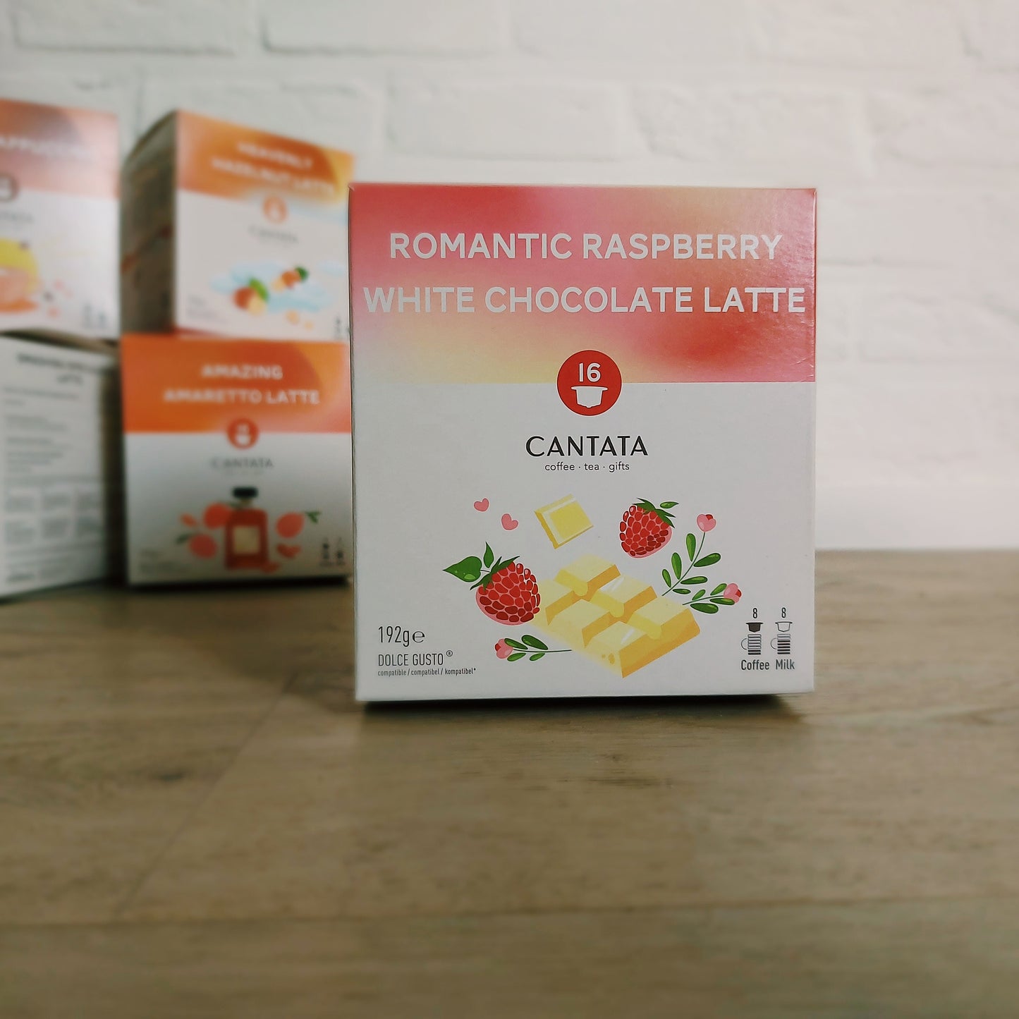 Cantata Romantic Raspberry White Chocolate Latte