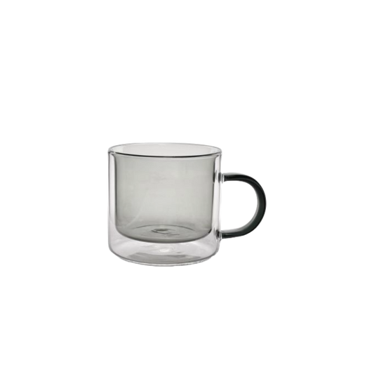 Tasse à thé double paroi Liv gris set/2 0.27L