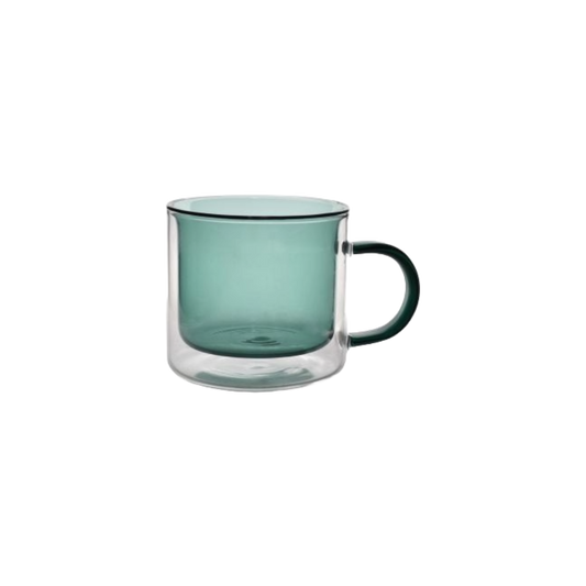 Tasse à thé double paroi Liv vert set/2 0.27L