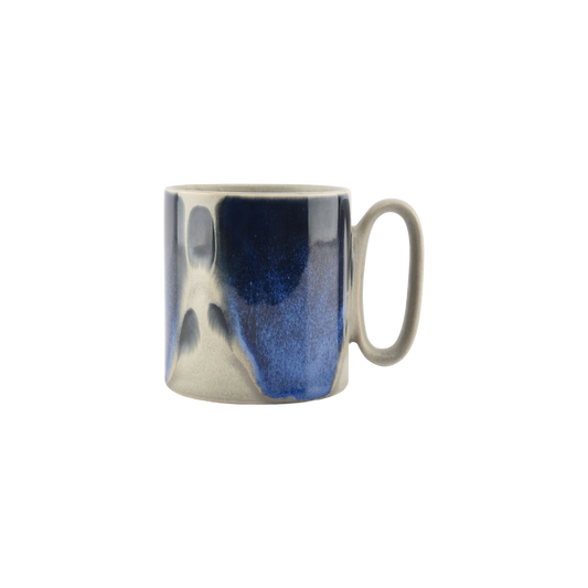 Tasse à thé Grey Blue Paint 0.39L