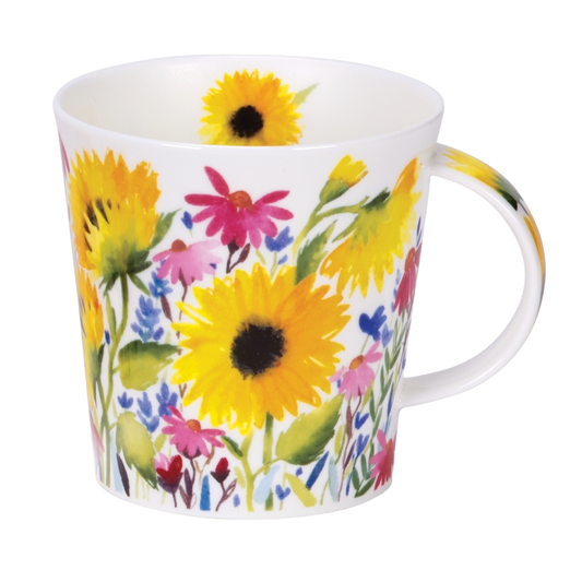 DUNOON Cairngorm theekop 0.48L Campagne Sunflower