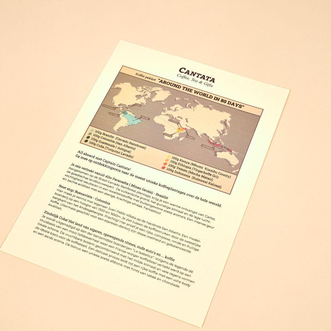 Around the World in 80 Days - Pack découverte café
