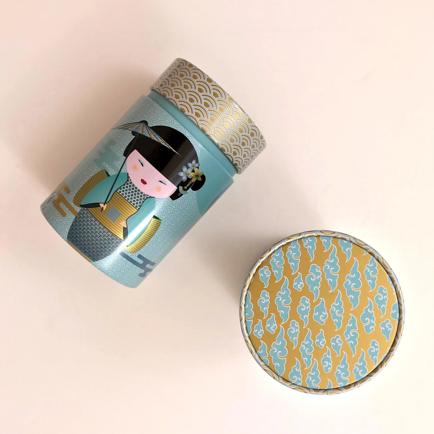 Boîte de conservation Little Geisha Bleu 150g